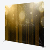 Aperturee - Aperturee Gradient Brown Bokeh Photo Square Tension Backdrop